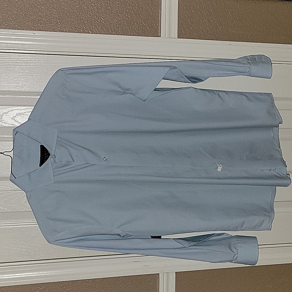 JOS A BANK RESERVE CUSTOM DRESS SHIRT GREAT CONDITION 💯 COTTON